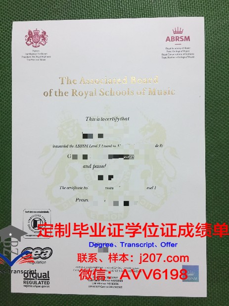 罗维戈音乐学院毕业证原件