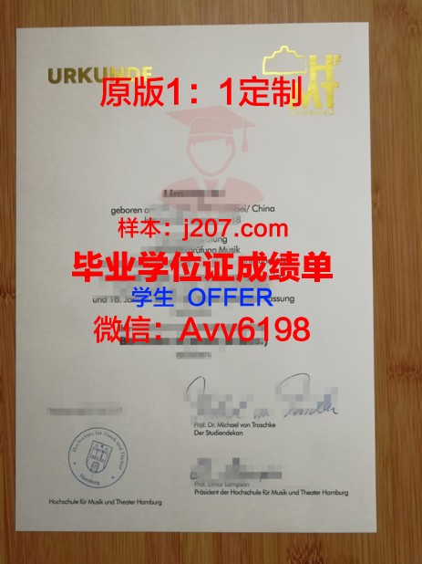 汉堡应用技术大学毕业证模板(汉堡大学好毕业吗)