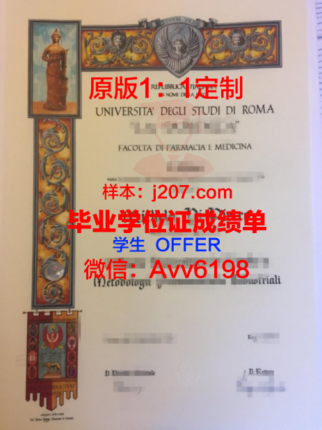 罗马第三大学毕业证模板(罗马第三大学世界排名)