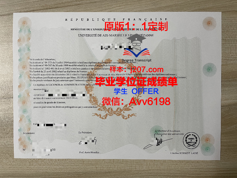 马赛-地中海高等艺术与设计学院毕业证电子版(法国马赛地中海高等艺术与设计学院)