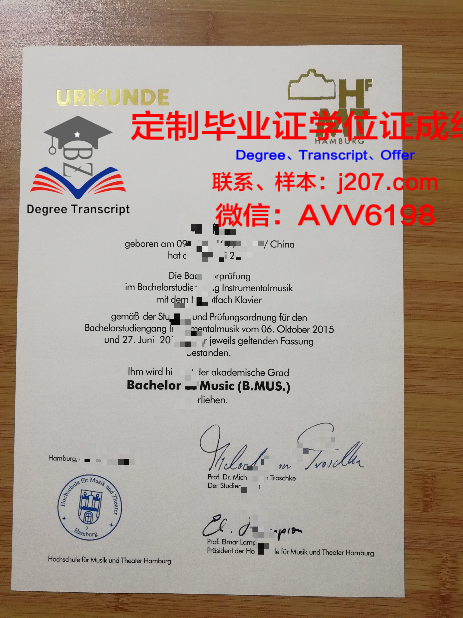 汉堡大学毕业证防伪(汉堡大学校训)
