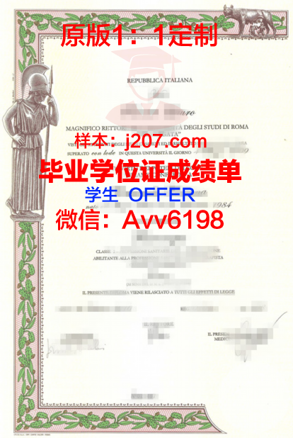 罗马第三大学毕业证案例(罗马三大多久出成绩)