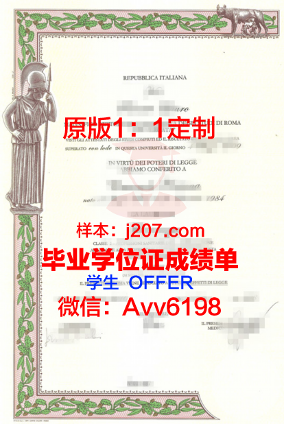 罗马艺术产业高等研究院毕业证模板(罗马美术学院毕业后就业前景)