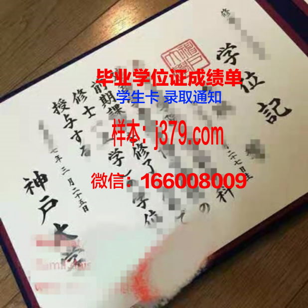 神户海星女子学院大学毕业证补办