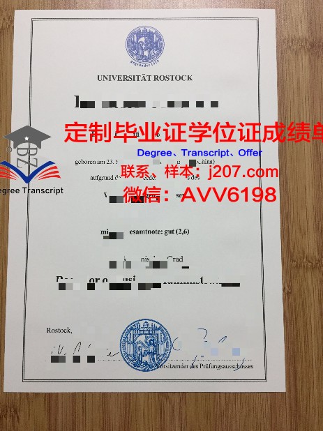 罗斯托克大学毕业证图片(德国罗斯托克大学博士)