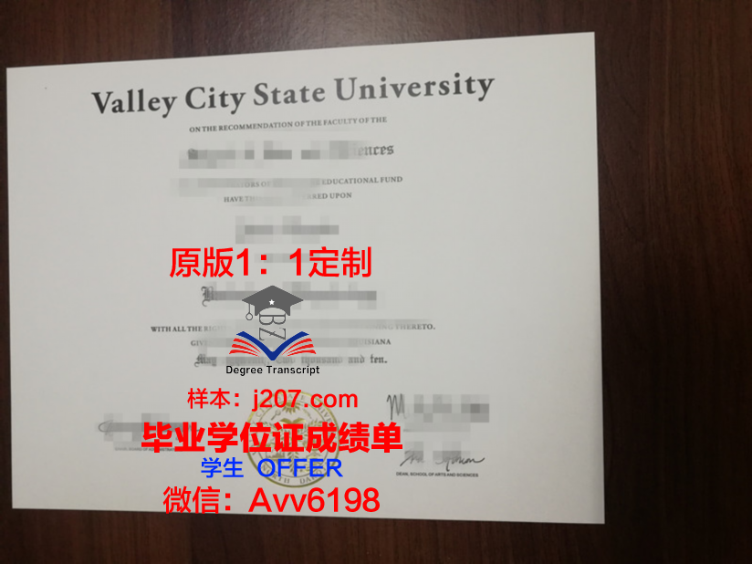 阿卜杜勒·瓦利汗大学研究生毕业证书
