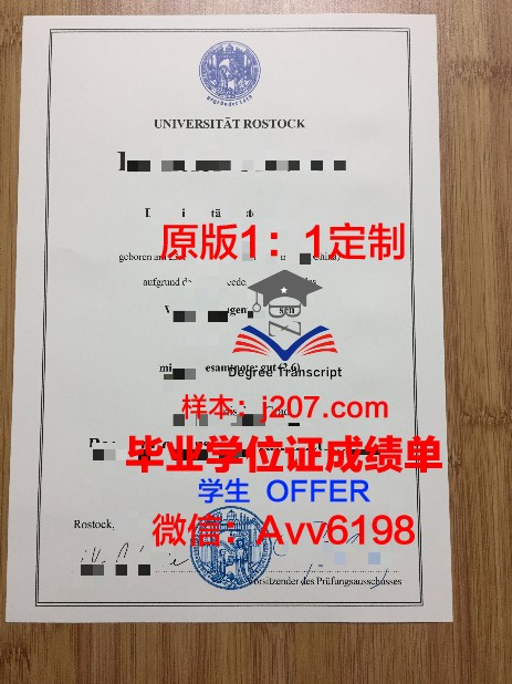 罗斯托克音乐和戏剧学院毕业证样式(罗斯托克音乐和戏剧学院官网)