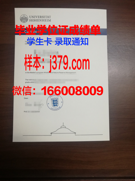 盖森海姆应用技术大学毕业证外壳