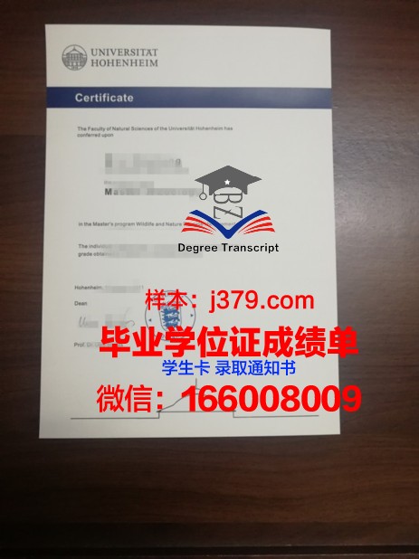 盖森海姆应用技术大学研究生毕业证书