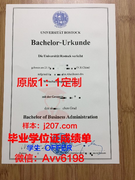 罗斯托克音乐和戏剧学院毕业证样式(罗斯托克音乐和戏剧学院官网)
