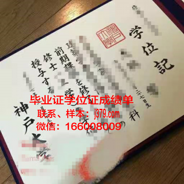 神户女学院大学毕业证认证成绩单Diploma