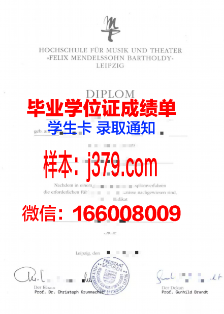 莱比锡音乐和戏剧学院成绩单(莱比锡音乐学院毕业的音乐家)