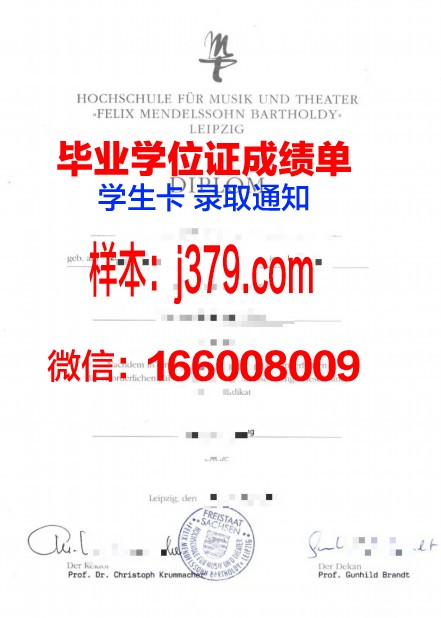 莱比锡HHL管理学院毕业证样本(莱比锡大学mba)
