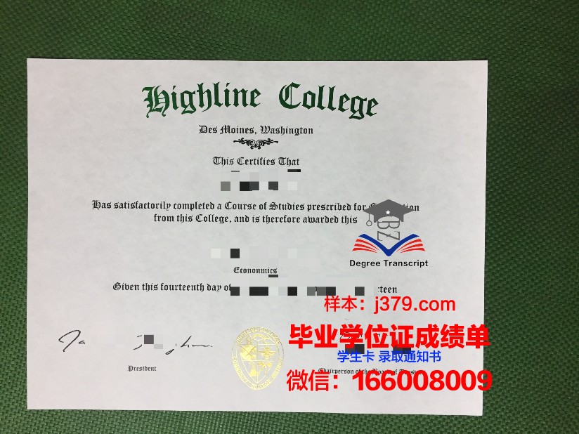 莱恩哈特大学毕业文凭