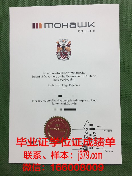 莫霍克应用艺术与技术学院毕业证学位证(莫霍克工业)