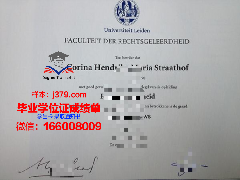 莱顿大学毕业证书图片高清(莱顿大学本科)