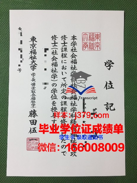 早稻田速记医疗福祉专门学校本科毕业证:开启医疗福祉领域新篇章