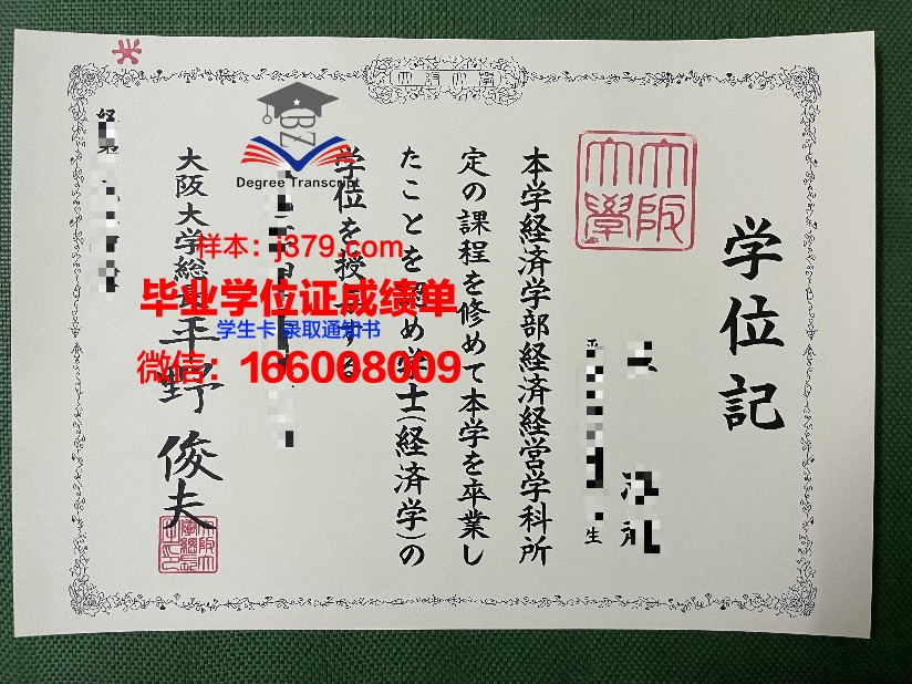 大阪大学毕业证书图片高清(大阪大学本科sgu)
