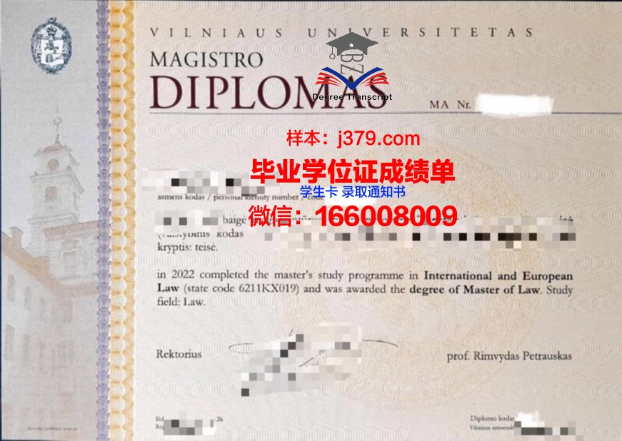维尔纽斯艺术学院毕业证等级(维尔扭斯大学)