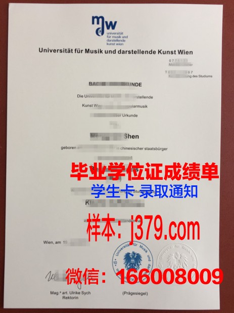 维也纳音乐与艺术市立大学毕业证书什么颜色(维也纳国立音乐与表演艺术大学怎么样)