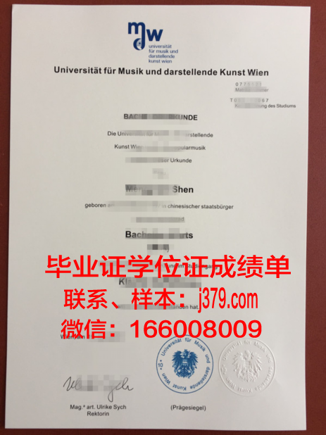维也纳大学毕业证书多久收到(维也纳学院落榜生)