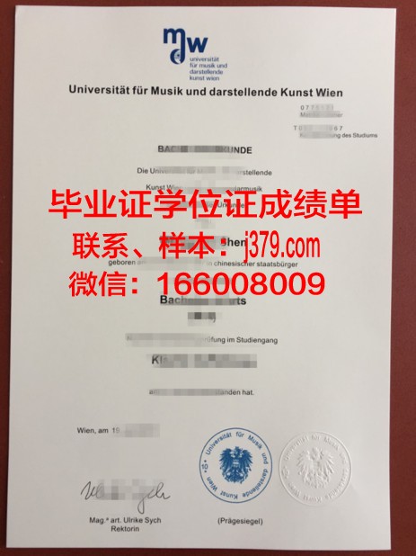 维也纳爵士与流行音乐大学毕业证壳子(维也纳国立音乐与表演艺术大学学费)