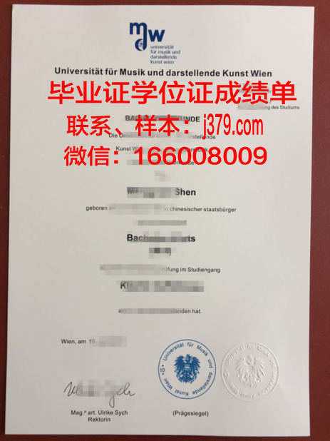 维也纳造型艺术学院毕业证原版(维也纳艺术学院作品)