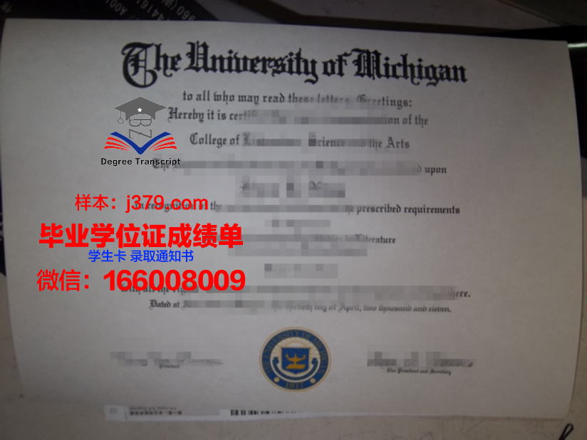 阿雷利亚诺大学毕业证模板