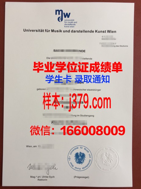 维也纳大学毕业证书多久收到(维也纳学院落榜生)