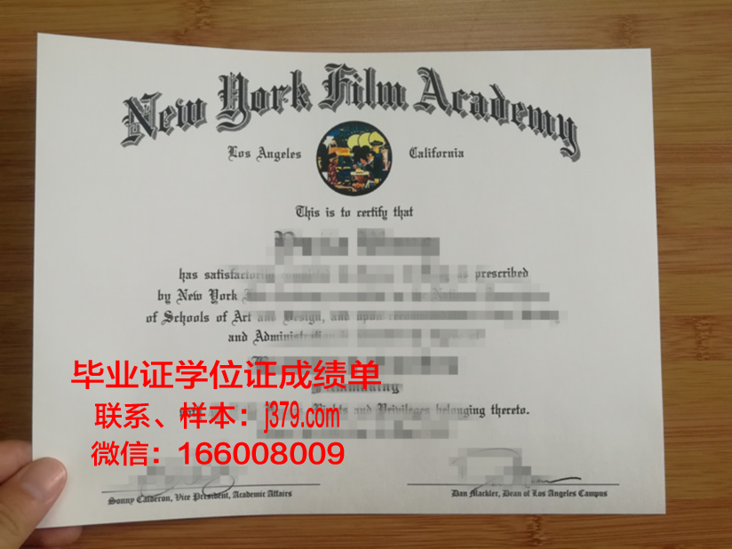 纽约美术学院毕业证模板(纽约摄影学院毕业证)
