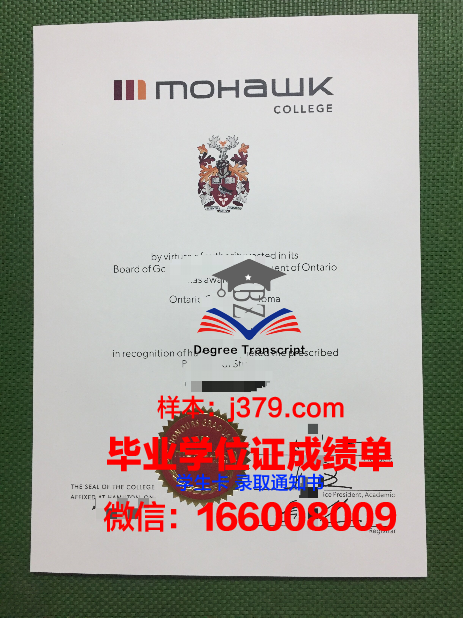 霍克学院 diploma 毕业证
