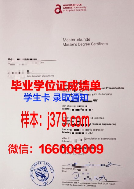 维斯马应用技术大学博士毕业证书(德国维斯马应用技术大学)