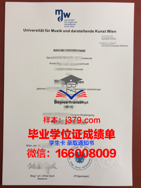 维也纳新城经济与技术高等专业学院毕业学位