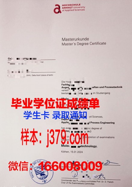 维斯马应用技术大学毕业证书图片高清(德国维斯马应用技术大学)