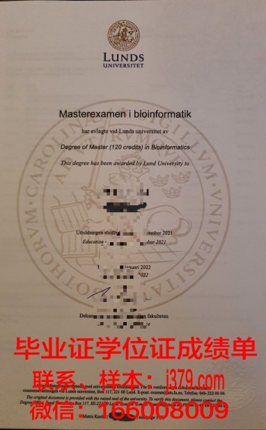 隆德大学毕业证是什么模样(隆德大学本科申请条件)